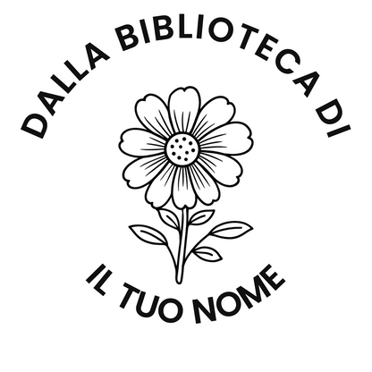 Timbro a Secco Personalizzato per Libri – Ex Libris
