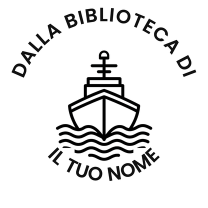 Timbro a Secco Personalizzato per Libri – Ex Libris
