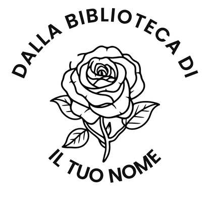 Timbro a Secco Personalizzato per Libri – Ex Libris